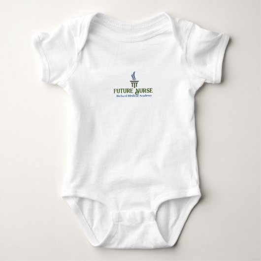 Future Nurse RMA Baby One-stuks Bodysuit (Voorkant)