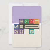 Future Physicist blokkeert uitnodiging voor Baby s (Achterkant)