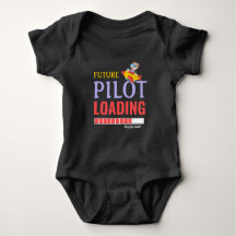 Future Pilot Loading Funny Personalized Unisex