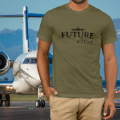 Future Pilot Student Pilot Aviator Simple Custom T-shirt