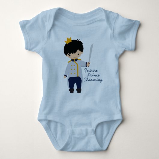 Future Prince Charming Baby Boy T-shirt (Voorkant)