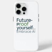 Future-Proof AI Case – Embrace Tech Evolution (Achterkant)