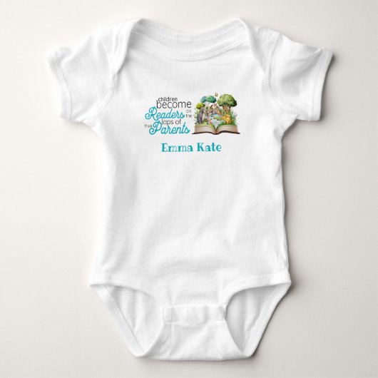 Future Reader Baby Bodysuit (Voorkant)