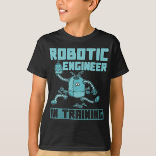 Future Robotics Engineer Boy Girl Robot T-shirt