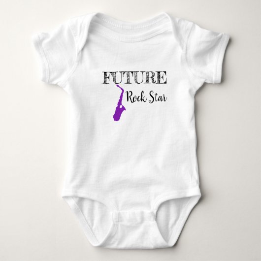 Future Rock Star Baby Bodysuit (Voorkant)