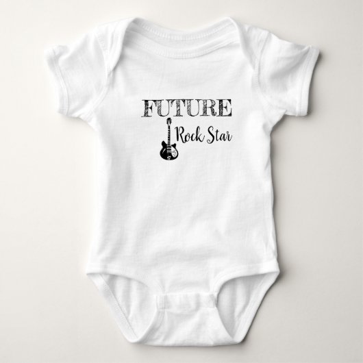 Future Rock Star Baby Bodysuit (Voorkant)