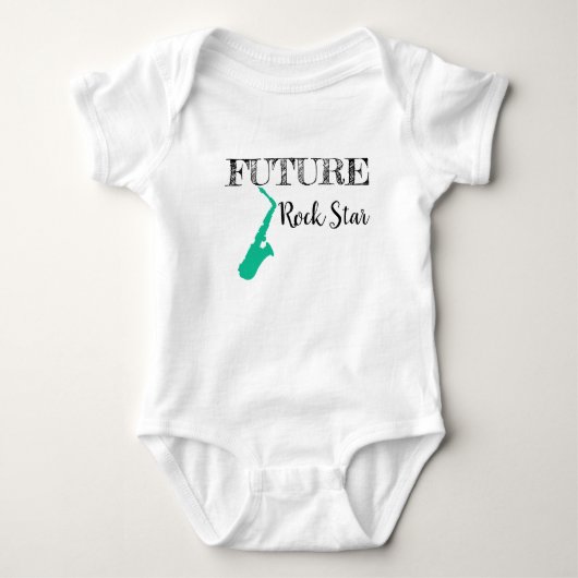 Future Rock Star Baby Bodysuit (Voorkant)