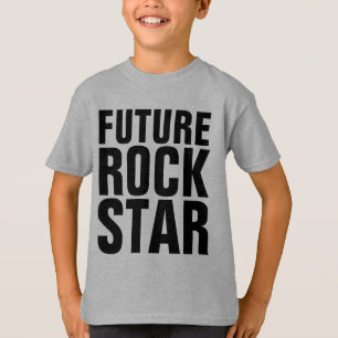 FUTURE ROCK STAR ENFANTS GARÇONS T-SHIRTS