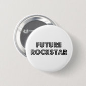 Future Rock Star Ronde Button 5,7 Cm (Voorkant /achterkant)