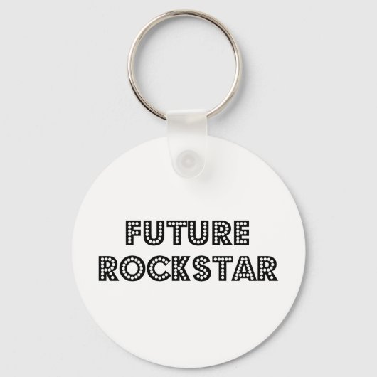 Future Rock Star Sleutelhanger (Voorkant)