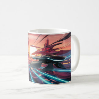 Future Ship Coffee mok