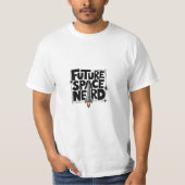 Future Space Nerd - Design de T-shirts (Devant)