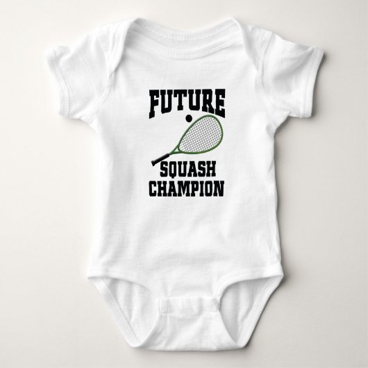 Future Squash Champion Romper (Voorkant)