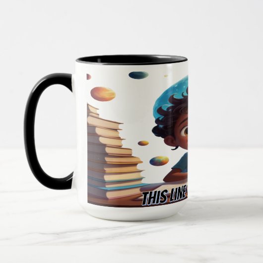 Future Star Kids Space Learning Mug (Gauche)