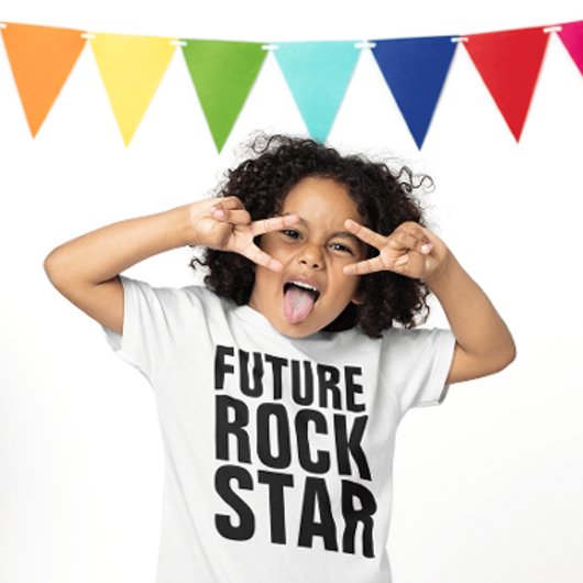 FUTURE T-SHIRTS ROCK STAR POUR ENFANTS