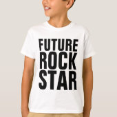 FUTURE T-SHIRTS ROCK STAR POUR ENFANTS (Devant)