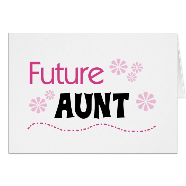 Future tante Tshirts et cadeaux (Devant horizontal)
