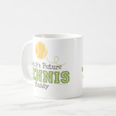 Future tasse d'ami du tennis du papa (Devant gauche)