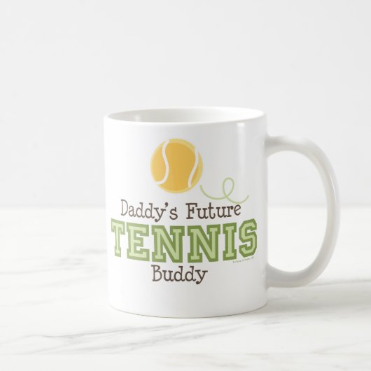 Future tasse d'ami du tennis du papa (Droite)