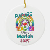 Future Teacher Christmas Ornament (Voorkant)