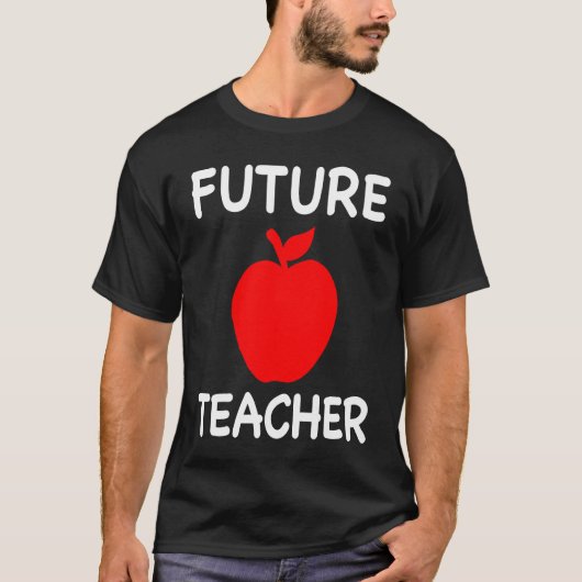 Future Teacher Cute Teaching Education Student T-shirt (Voorkant)