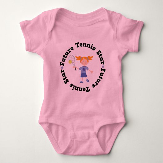 Future Tennis Star Romper (Voorkant)