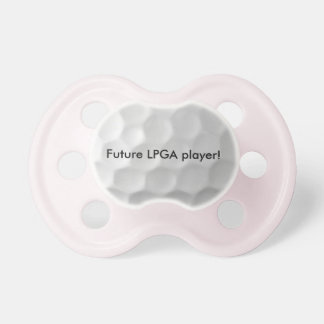 Future tétine de bébé de joueur de LPGA