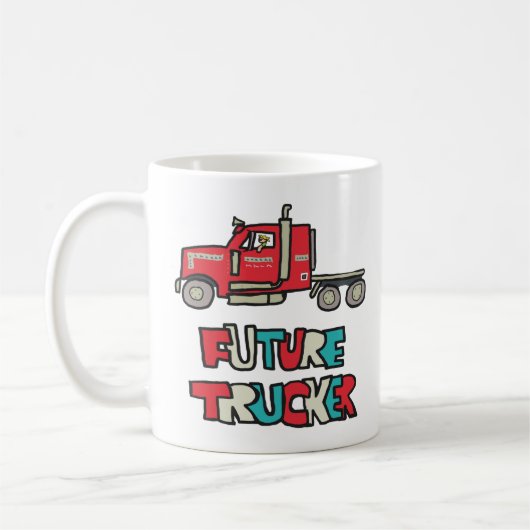 Future Trucker Koffiemok (Links)