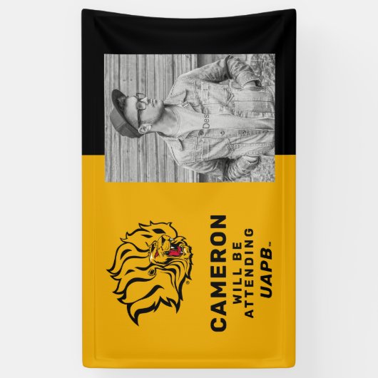 Future UAPB Golden Lions Afstuderen Spandoek (Verticaal)