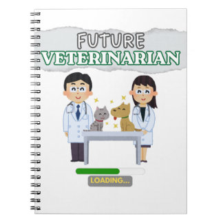 Future Veterinarian Loading – Vet Student Design Notitieboek