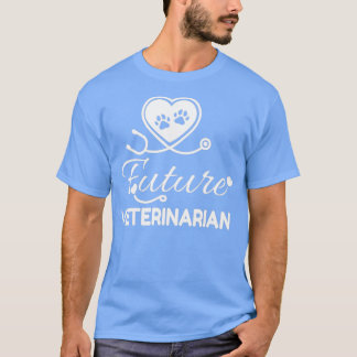 Future Veterinarian veterinarian schoolvet student T-shirt