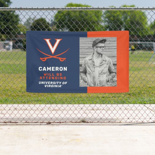 Future Virginia Cavalier Afstudeerder - Foto Spandoek (Insitu)