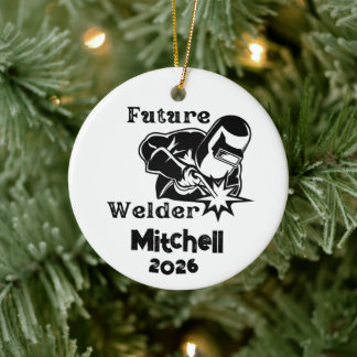 Future Welder Keramisch Ornament