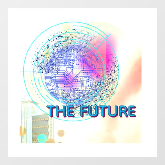 Future Window Cling Raamsticker (Vel)