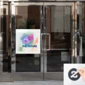 Future Window Cling Raamsticker (Kantoordeur)