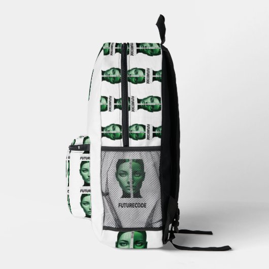 FUTURECODE  BEDRUKTE RUGZAK (Rechts)
