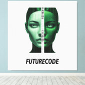 FUTURECODE  CANVAS AFDRUK (Insitu (Houten vloer))
