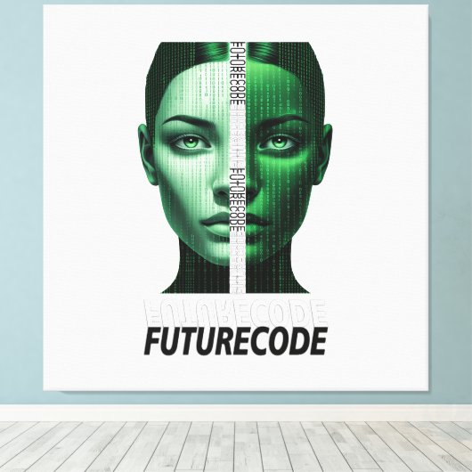 FUTURECODE CANVAS AFDRUK (Insitu (Houten vloer))