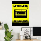 futurefunk tribal slaan poster (Thuiskantoor)