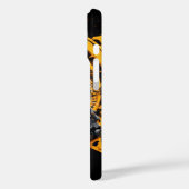 Futurist cyber gele kat cover (Achterkant / Links)