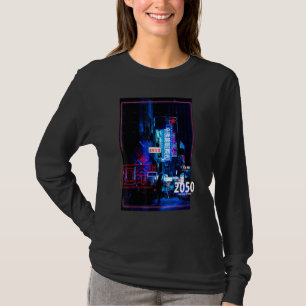 Futuristic Cyberpunk Lofi Streetwear Japan Street T-shirt