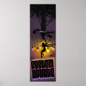 Futuristic Cyberpunk Sci Fi Fantasy VR Artwork Poster (Voorkant)