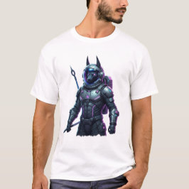 Futuristic Cyberpunk Warrior Sci-Fi Graphic T-Shir T-shirt