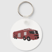 Futuristic Fire Truck Sleutelhanger (Voorkant)