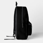 Futuristic Geometric Whale Backpack Bedrukte Rugzak (Links)