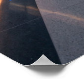 Futuristic High-Speed Train Station Poster (Hoek)