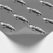 Futuristic Hover Car Cadeaupapier (Hoek)