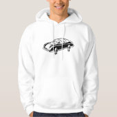 Futuristic Hover Car Hoodie (Voorkant)