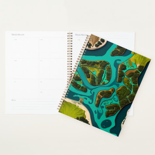 Futuristic Marshlands (Devant avec enveloppe)