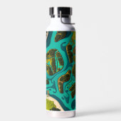 Futuristic Marshlands Waterfles (Links)